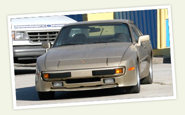 911 C4S Convertable on the Plaza