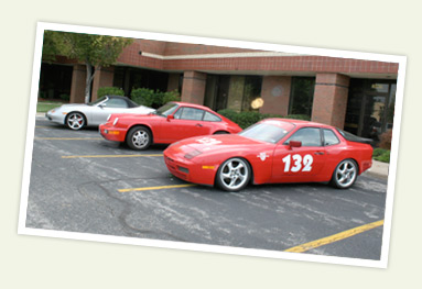 911 C4S Convertable on the Plaza